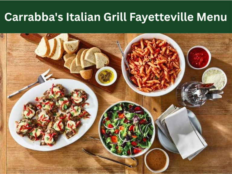 Carrabba's Italian Grill Fayetteville Menu